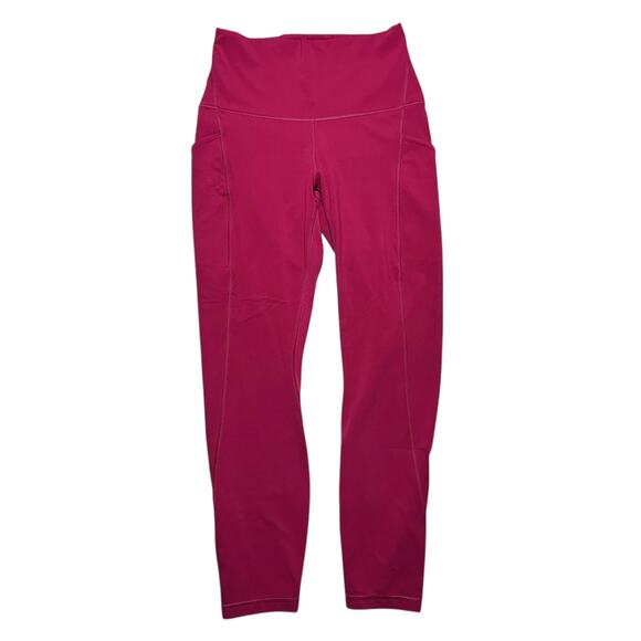 Lululemon Align High-Rise Pant with Pockets Pomegranate Size 6 - Picture 2 of 5